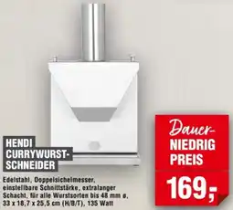 Handelshof Hendi currywurstschneider Angebot