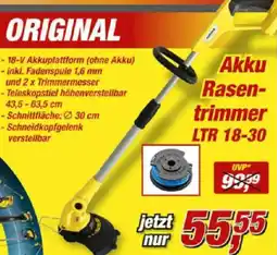 Posten Börse KARCHER Akku Rasentrimmer LTR 18-30 Angebot