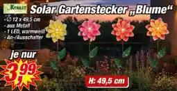 Posten Börse KYNAST Solar Gartenstecker ,,Blume" Angebot