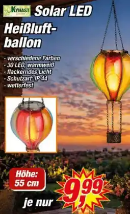 Posten Börse KYNAST Solar LED Heißluftballon Angebot