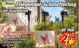 Posten Börse KYNAST Fliegender Schmetterling mit Solarbetrieb Angebot