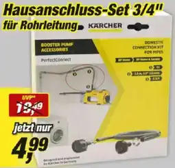 Posten Börse KARCHER Hausanschluss-Set 3/4" für Rohrleitung Angebot