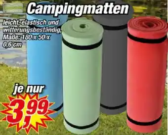 Posten Börse Campingmatten Angebot