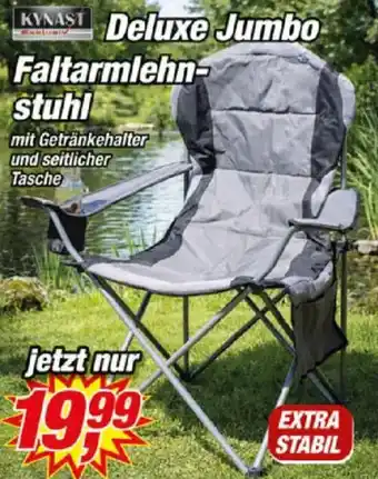 Posten Börse KYNAST Deluxe Jumbo Faltarmlehnstuhl Angebot