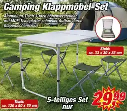 Posten Börse Camping Klappmöbel-Set Angebot