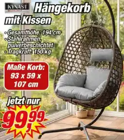 Posten Börse KYNAST Hängekorb mit Kissen Angebot