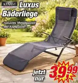 Posten Börse KYNAST Luxus Bäderliege Angebot