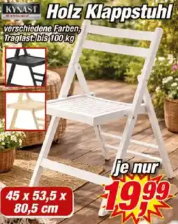 Posten Börse KYNAST Holz Klappstuhl Angebot