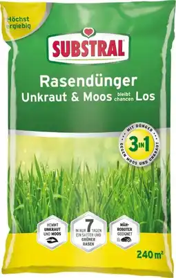 Globus Baumarkt Substral Rasendünger Angebot