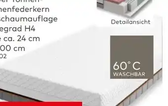 porta Schlaraffia TONNENTASCHENFEDERKERN MATRATZE PULSE 240 TTFK Angebot