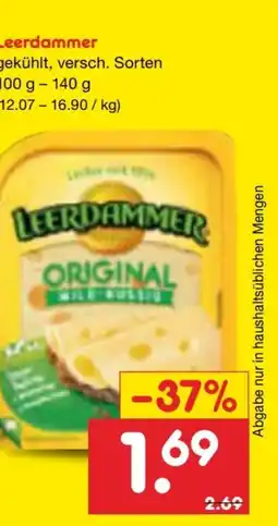 Netto Marken-Discount Leerdammer Käse Angebot