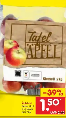 Netto Marken-Discount Äpfel Angebot