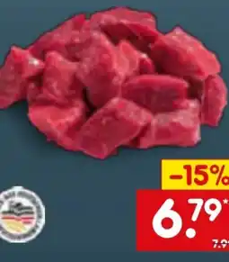 Netto Marken-Discount Gut Ponholz Gulasch vom Rind Angebot