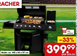 Netto Marken-Discount Juskys BBQ Gasgrill Tennessee Angebot