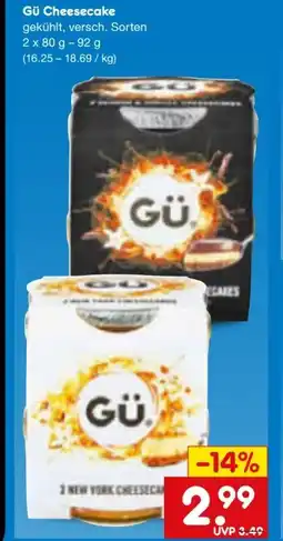 Netto Marken-Discount Gü Cheesecakes Angebot
