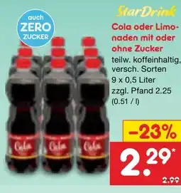 Netto Marken-Discount Star Drink Cola Angebot