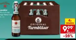 Netto Marken-Discount Original Turmbläser Landbier Angebot