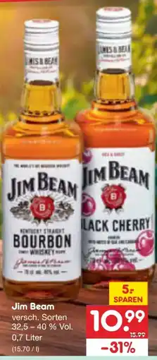 Netto Marken-Discount Jim Beam Whiskey Angebot