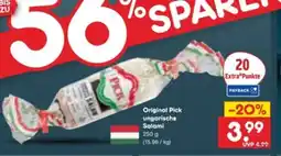 Netto Marken-Discount Pick Original Ungarische Salami Angebot