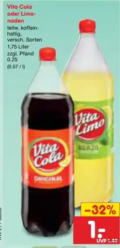 Netto Marken-Discount Vita Cola Angebot