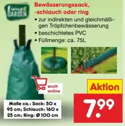 Netto Marken-Discount Living Garden Bewässerungssack Angebot