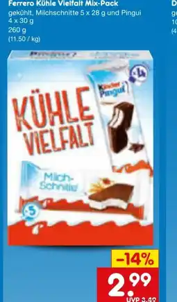 Netto Marken-Discount Ferrero Mixpack Kühle Vielfalt Angebot