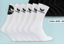 Netto Marken-Discount Erima Herren-Sneakersocken 6er-Pack Angebot
