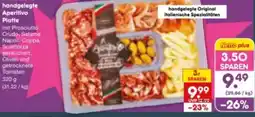 Netto Marken-Discount Corte Gusto Italienische handgelegte Aperitivo Platte Angebot