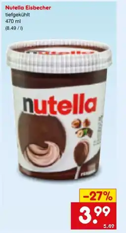Netto Marken-Discount Ferrero Nutella Eisbecher Angebot