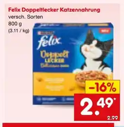Netto Marken-Discount Purina Felix Katzennahrung Angebot