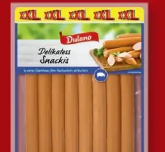 Lidl Dulano Delikatess Snackis XXL Angebot