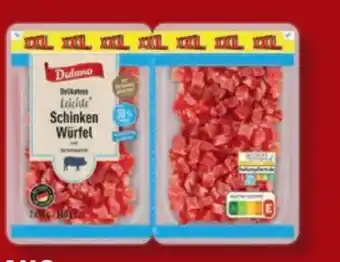 Lidl Dulano Delikatess Schinkenwürfel XXL Angebot