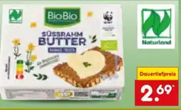Netto Marken-Discount BioBio Bio-Süßrahmbutter Angebot