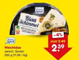 Netto Marken-Discount Gutes Land Weichkäse Angebot