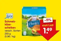 Netto Marken-Discount Gutes Land Schmelzkäsescheiben Chester Angebot