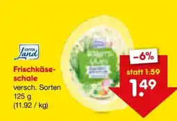 Netto Marken-Discount Gutes Land Frischkäseschale Angebot