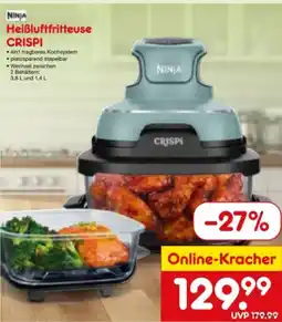 Netto Marken-Discount Shark Ninja Heißluftfritteuse Crispi Angebot