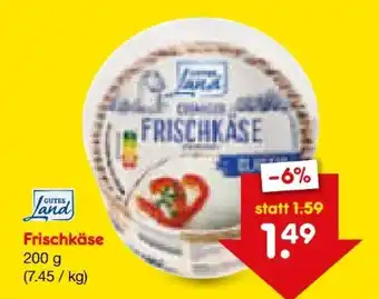 Netto Marken-Discount Gutes Land Frischkäse Angebot