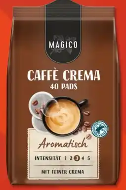 PENNY Magico Kaffee Caffè Crema Kaffeepads Angebot