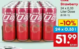 Netto Marken-Discount Coca-Cola Coke Strawberry Angebot