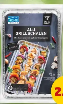 PENNY Home Ideas Alu Grillschalen Angebot
