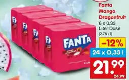 Netto Marken-Discount Fanta Mango Angebot