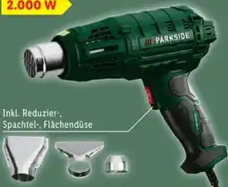 Lidl Parkside Heißluftgebläse PHLGB 2000 A1 Angebot
