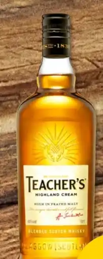 PENNY Teacher's Highland Cream Blended Scotch Whisky Angebot
