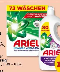 PENNY Ariel Universalwaschmittel Pulver Angebot