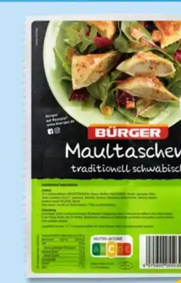 PENNY Bürger Schwäbische traditionell Maultaschen Angebot