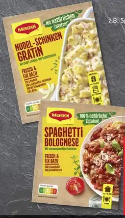Scheck-in-Center Maggi Fix-Produkt Angebot