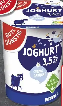 Scheck-in-Center Gut & Günstig Naturjoghurt Angebot