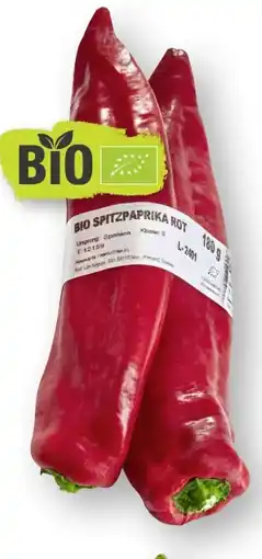 Scheck-in-Center Bio Rote Spitzpaprika Angebot