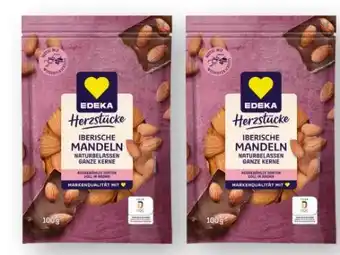 Scheck-in-Center Edeka Herzstücke Iberische Mandeln Angebot